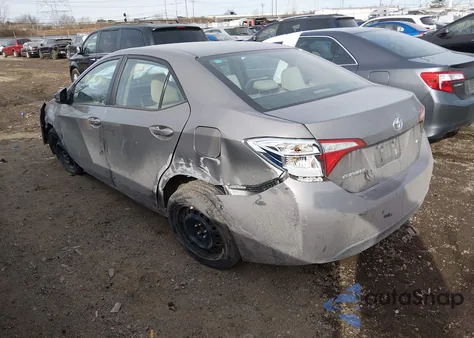 2016 Toyota Corolla Le from USA, damaged, VIN 2T1BURHE4GC560332